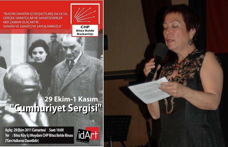 Bitez’de “Cumhuriyet Sergisi”