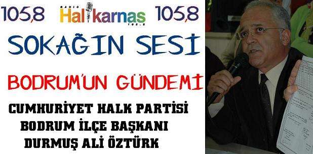 Durmuş Ali Öztürk “Sokağın Sesi’nde” Konuk Oluyor…