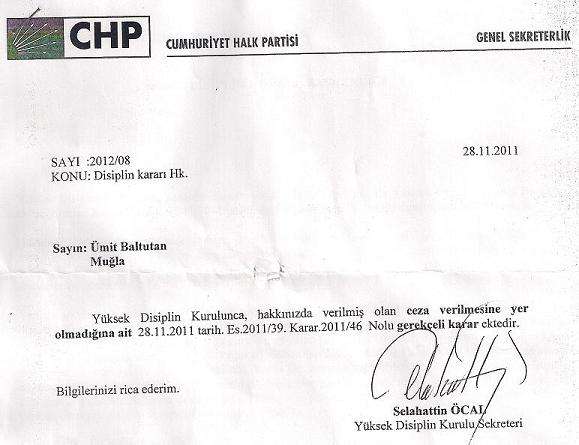 Ümit Baltutan 4 milyon Avro Tazminat Davası Açıyor…