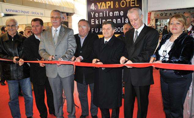 4. Yapı&Otel Yenileme ve Ekipmanları Fuarı Açıldı