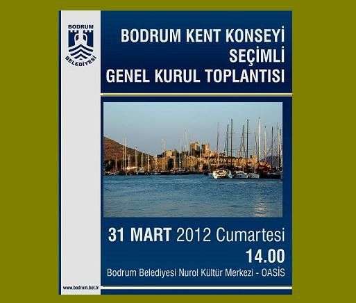 Bodrum Kent Konseyi 31 Mart?ta?