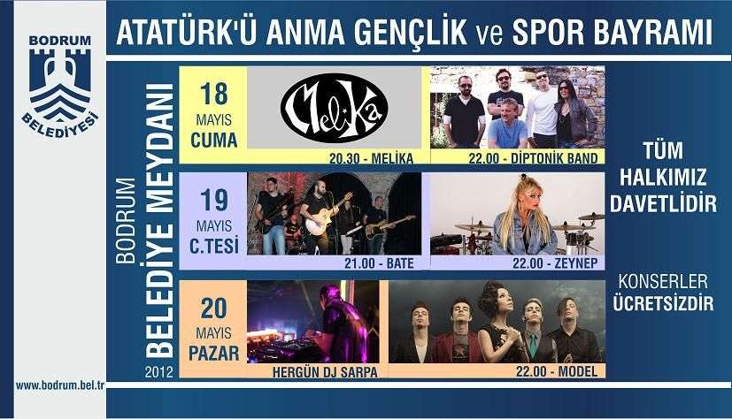Bodrum Belediyesi 19 Mayıs Kutlama Programı?