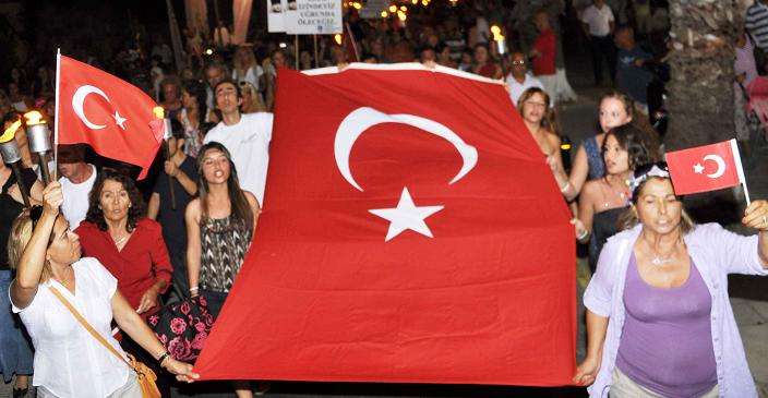 Bodrum?da Zafer Yürüyüşü?.