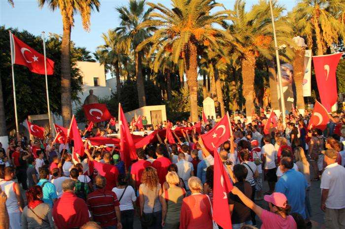 Bodrum Teröre Karşı Tekyürek…