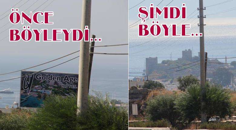 Belediye O Tabelayı Yıktı?