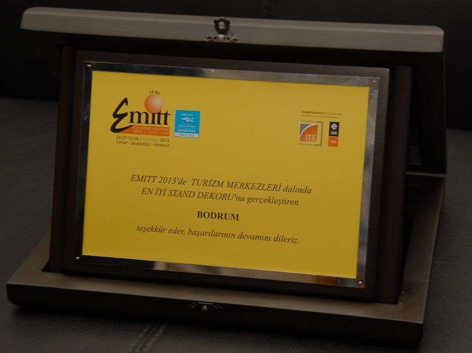 EMİTT’te En İyi Stand Dekoru Bodrum’un