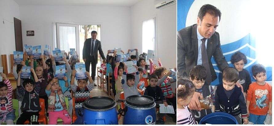 Saruhan?dan Çevreci Okul ve Öğrenciye Bilgisayar Hediyesi?