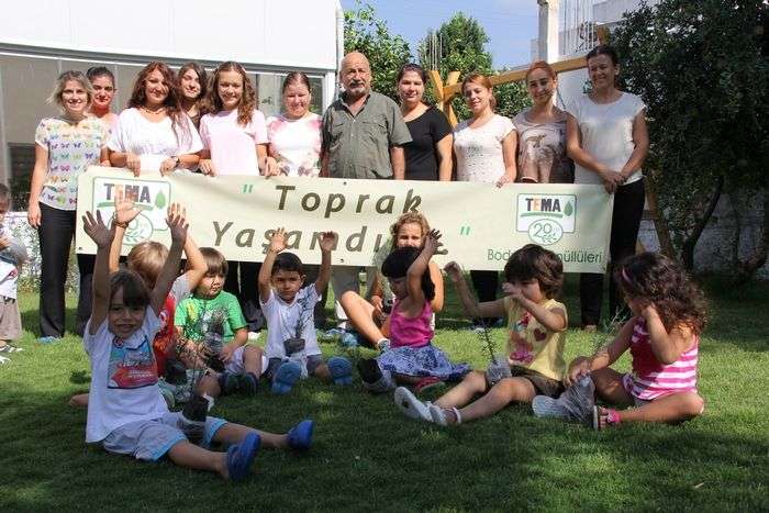 Küçük Şeyler Bodrum Anaokulu, TEMA ile El Ele