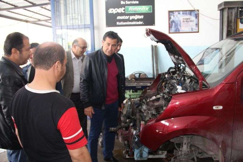 Kocadon Konacık Sanayi Sitesine Çıkarma Yaptı