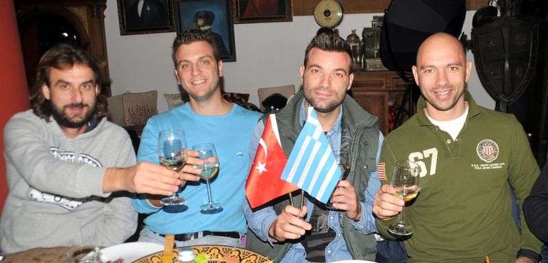 Dostluk Maçının Ardından Bodrum?a Geldiler