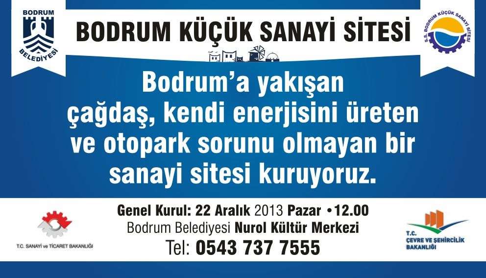 Bodrum Sanayi Çarşısı Taşınıyor