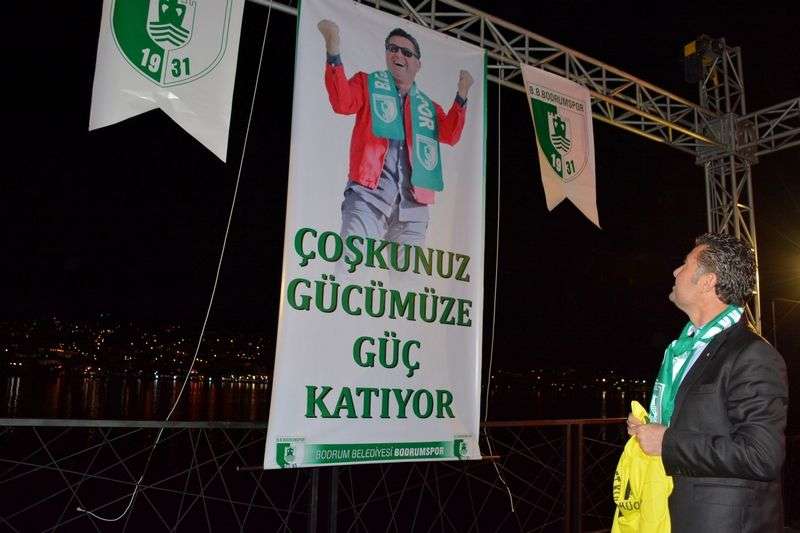 “Coşkunuz gücümüze güç katıyor”