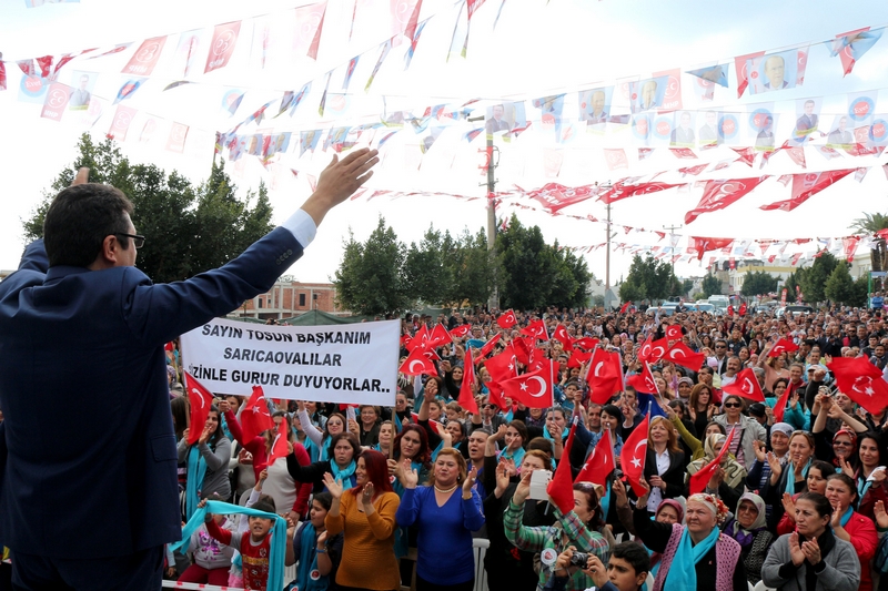 MHP Bir Günde Üç Seçim Merkezi Açtı (VİDEO HABER)