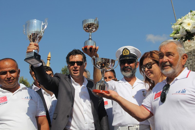 STS Okul Gemisi Bodrum’a İki Kupa İle Döndü