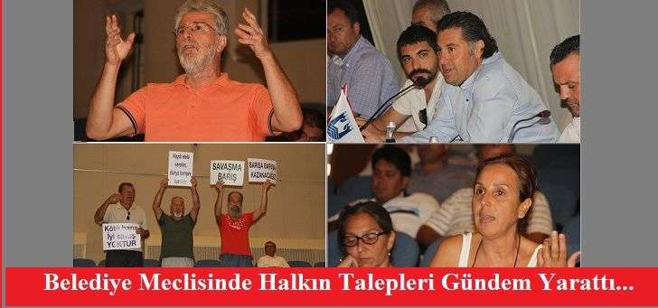 Belediye Meclisinde Halkın Talepleri Gündem Yarattı…