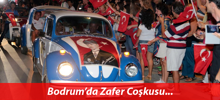 Bodrum’da Coşkulu Fener Alayı