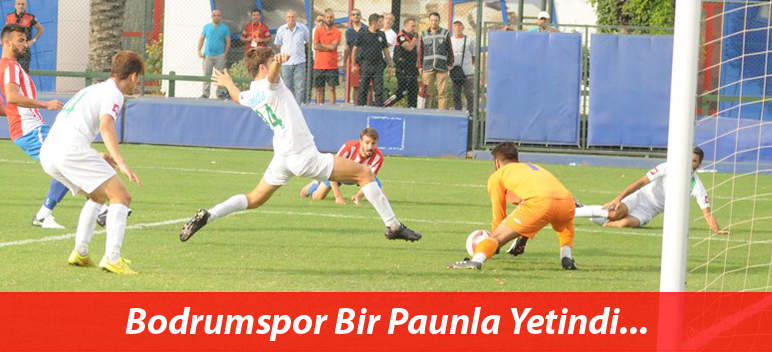 Muratpaşa Belediyespor:1 – Bodrumspor:1