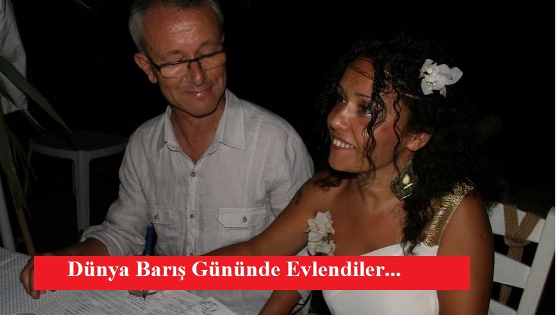 Dünya Barış Gününde Evlendiler…
