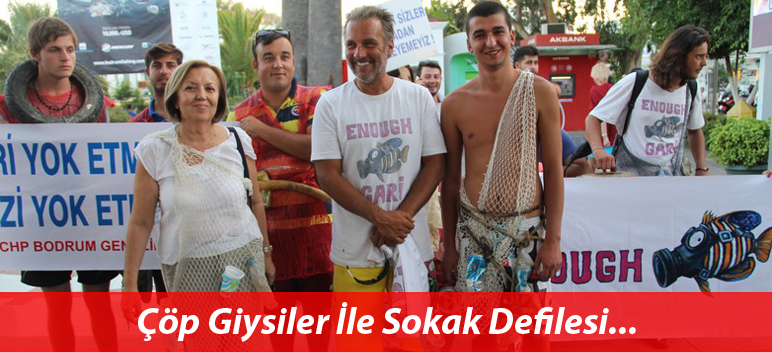 Bodrum Sokaklarında “İnaf Gari Defilesi”