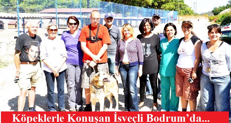 Köpeklerle Konuşan İsveçli Bodrum’da…