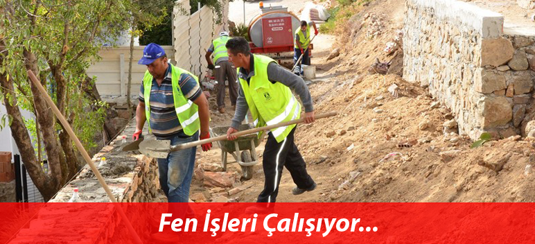 Belediye Ekipleri Çalışmalarını Tüm Noktalarda Sürdürüyor