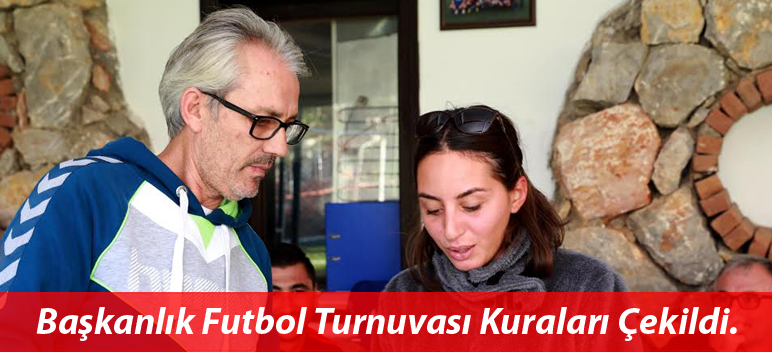 1. Bodrum Belediye Başkanlık Futbol Turnuvası kuraları çekildi