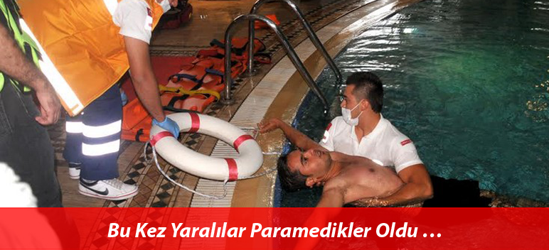Bu Kez Yaralılar Paramedikler Oldu