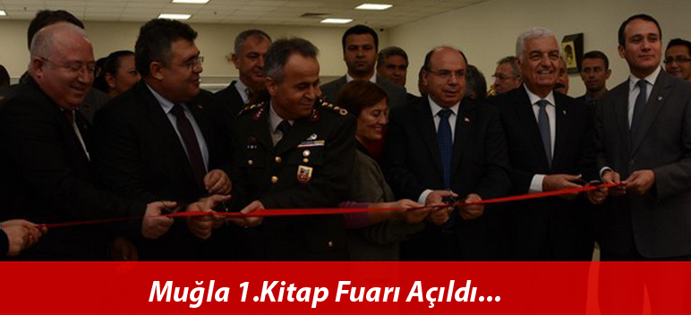 Muğla 1.Kitap Fuarı Açıldı