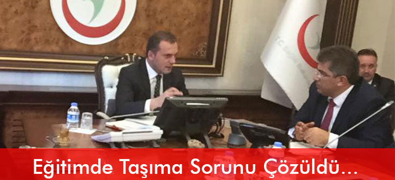 Eğitimde Taşıma Sorununu Çözdü