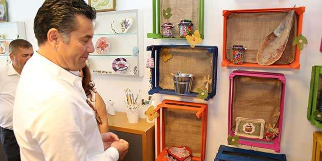 BODRUM’DA SEVGİ SANAT ATÖLYESİ AÇILDI…