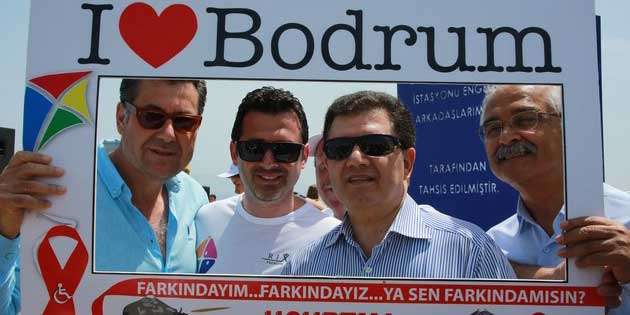 8.BODRUM UÇURTMA FESTİVALİNDE ENGELLER KALDIRILDI…
