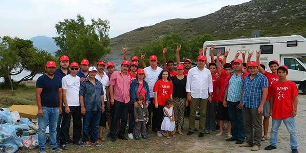 BODRUMLU ÜLKÜCÜ GENÇLERDEN ÖRNEK DAVRANIŞ
