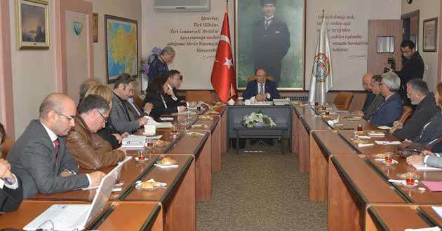KAZI BAŞKANLARI VALİLİKTE TOPLANDI…