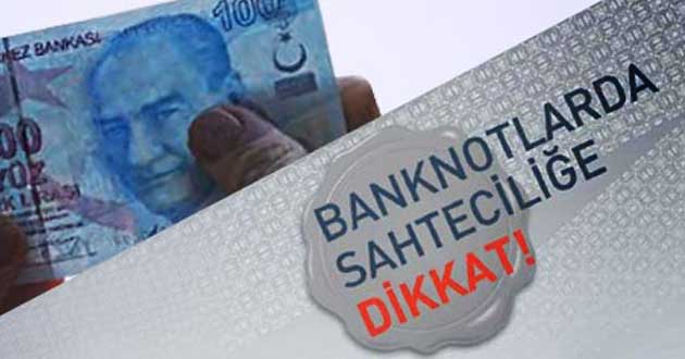 AMAN DİKKAT 170 BİN LİRALIK SAHTE PARA PİYASADA…