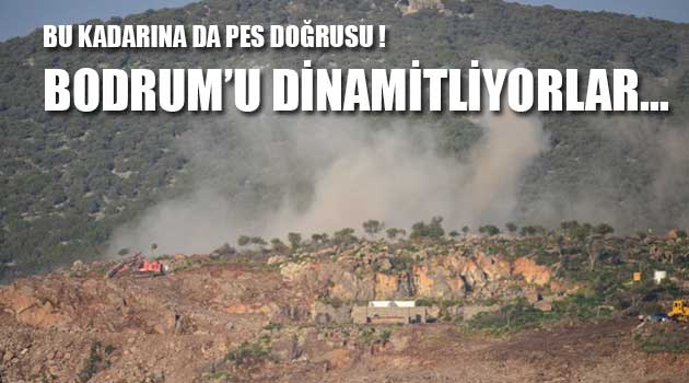 YARIMADAYI DİNAMİTLEDİLER… VİDEO HABER