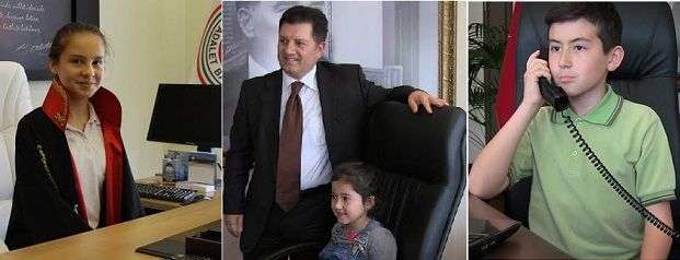 KOLTUKLAR MİNİKLERE EMANET EDİLDİ
