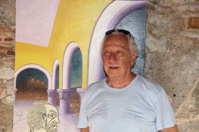 AZİZ BAŞAN’IN “ÜLKEMDEN ÇEŞİTLİ GÖRÜNTÜLER” RESİM SERGİSİ AÇILDI…