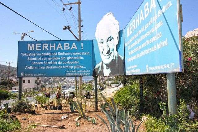 BODRUM ÇİÇEK AÇTI…