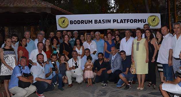 BODRUM BASIN PLATFORMU KURULDU…