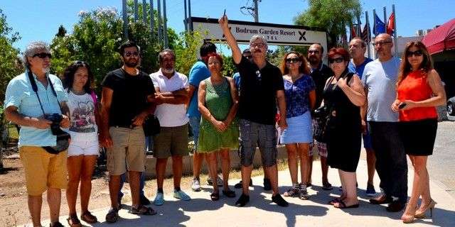 BODRUMLU GAZETECİLER SALDIRIYI KINADI…
