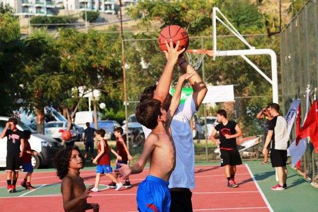 BODRUM SOKAK BASKETBOLU TURNUVASI BAŞLADI…
