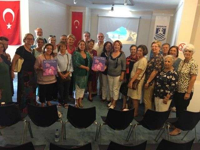 BAHRİYE ÜÇOK, BODRUM’DA ANILDI…
