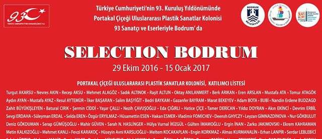 SANATÇI KOLONİSİ 29 EKİM İÇİN BODRUM’DA…
