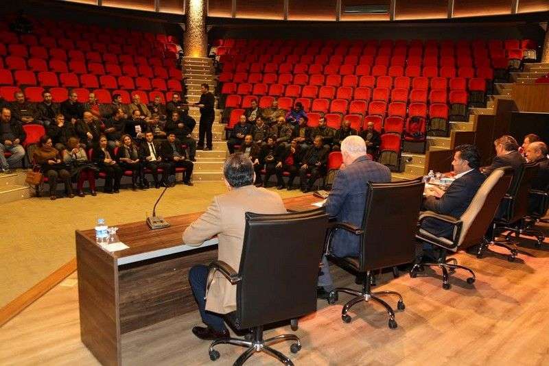 MUHTARLARLA YIL SONU TOPLANTISI YAPILDI…