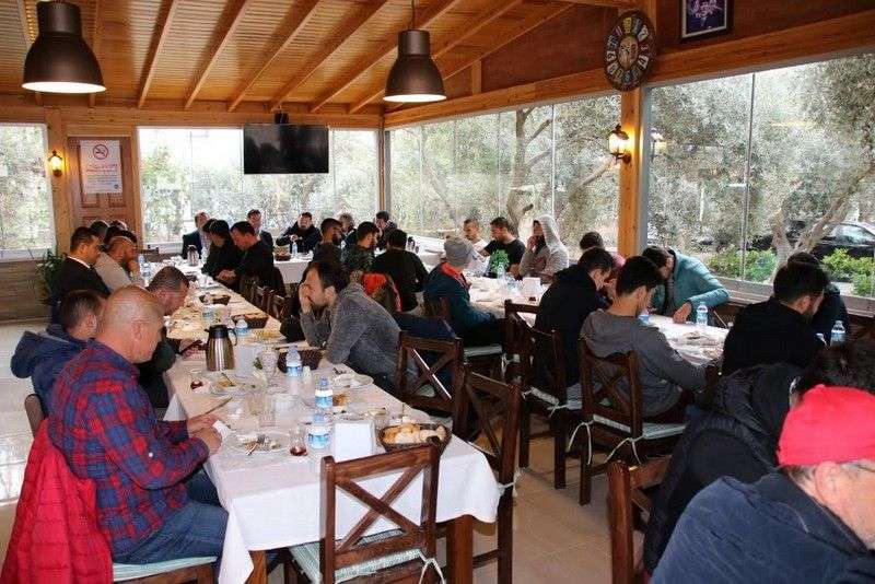 ESNAF ODASI, BODRUMSPOR’U KAHVALTIDA AĞIRLADI…