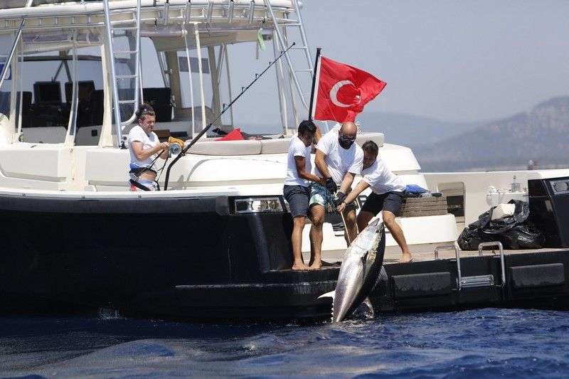 116 KİLOLUK ORKİNOSLA TURNUVA REKORU KIRILDI…