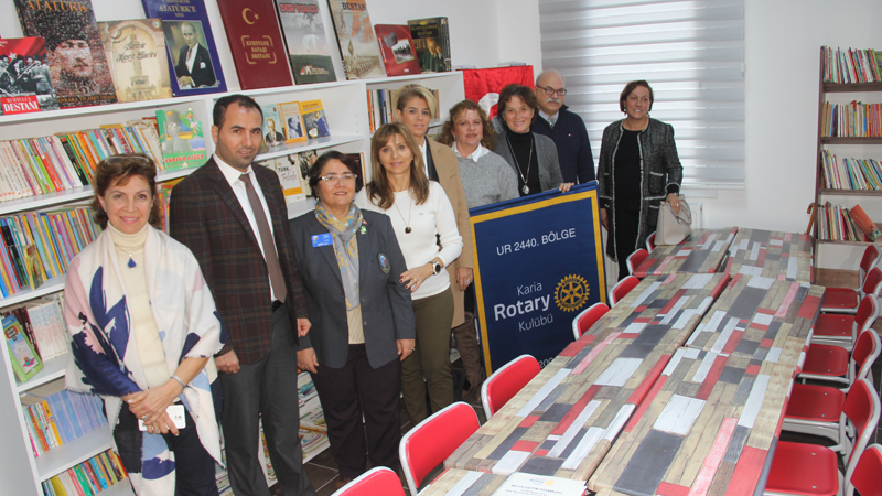 KARİA ROTARY’DEN ÖRNEK PROJE…