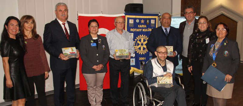 KARİA ROTARY KULÜBÜ MESLEK HİZMET ÖDÜLLERİ SAHİPLERİNİ BULDU…
