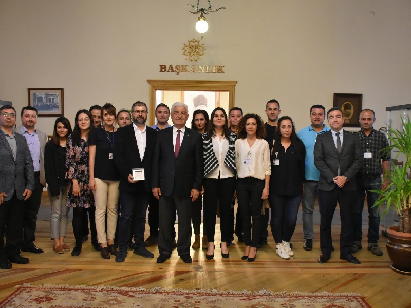BÜYÜKŞEHİR TURGUTREİS YAŞAM MERKEZİ’NE BİRİNCİLİK ÖDÜLÜ…