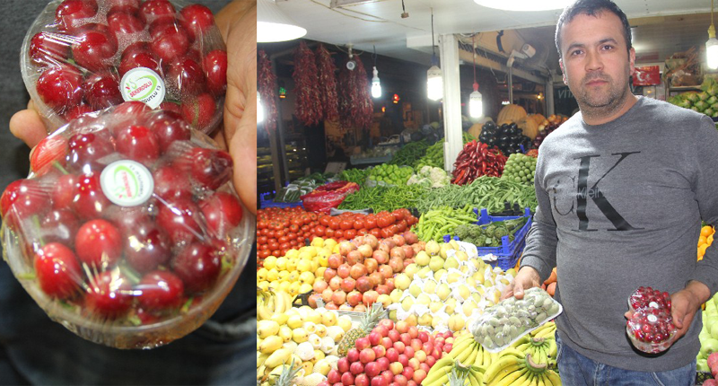 FİYATI YARI YARIYA UCUZLADI, 250 gr. KİRAZ 50 LİRA…